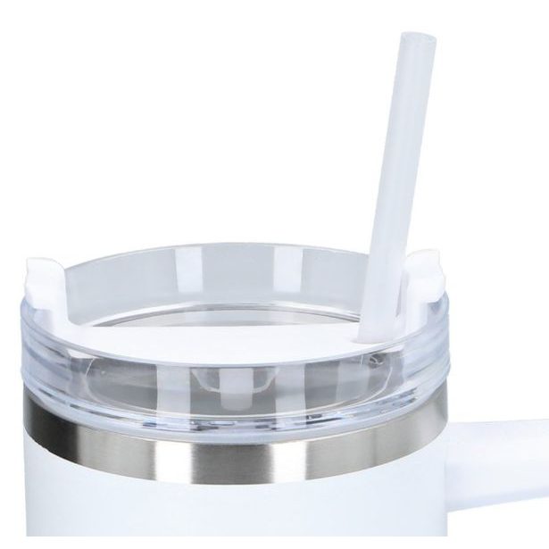 ALPINA Termohrnek dvoustěnný z nerezové oceli 1,2 l bílá ED-227090bila