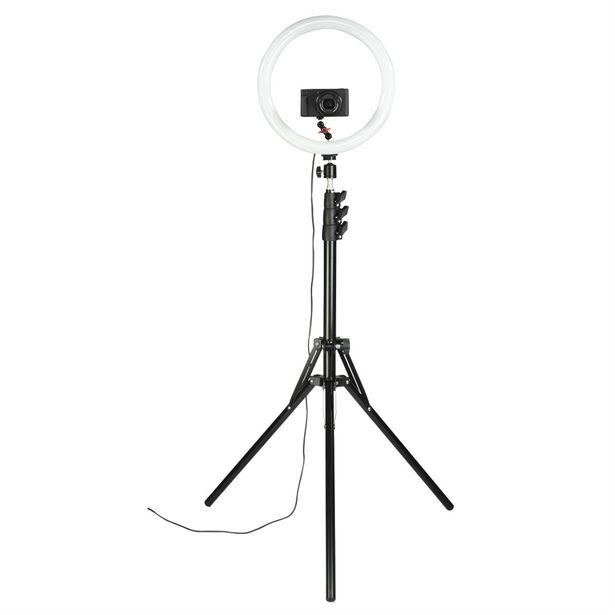 Hama Twin Ball 72, rameno s 2 kulovými klouby pro kruhová LED světla, 2x 1,4", 7,2 cm