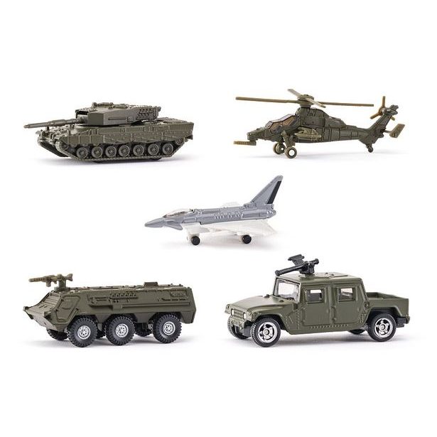SIKU SIKU Military - Sada vojenských vozidel, 5 ks