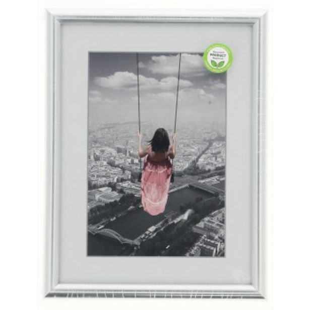 Hama rámeček plastový SWING, stříbrná, 15x20 cm