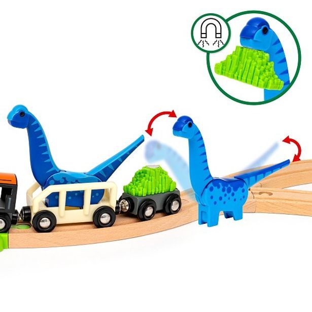 BRIO Dinosauří deluxe vlaková sada