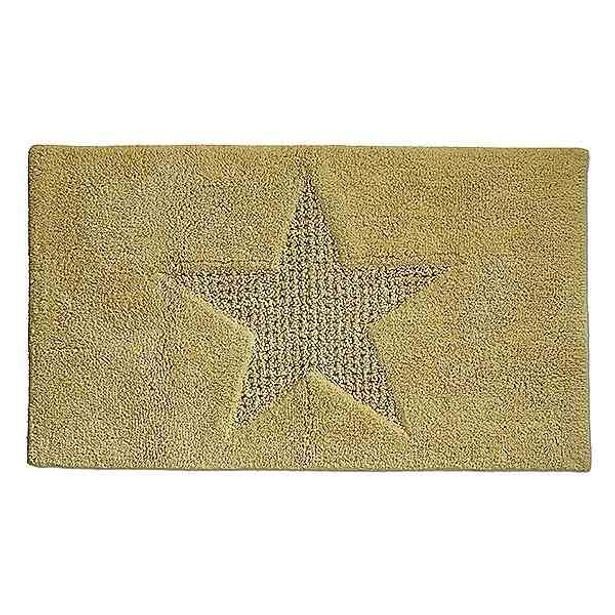 KELA Koupelnová předložka LINDANO 70x120 cm žlutá KL-21122