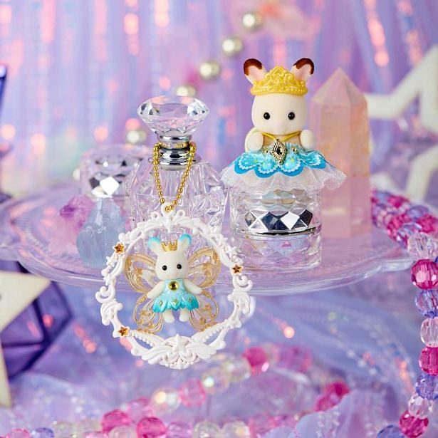Sylvanian family Kolekce kouzelné vílí přívěsky stmívání