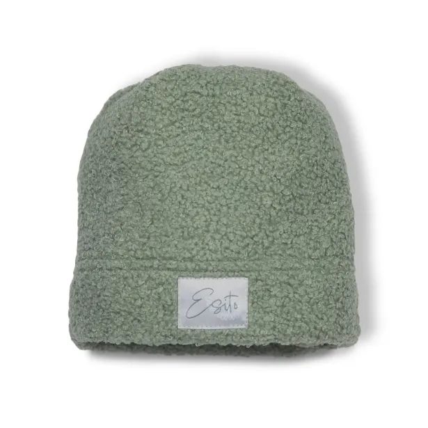 ESITO | Zimní čepice Teddy fleece double Olive - olivová / 34