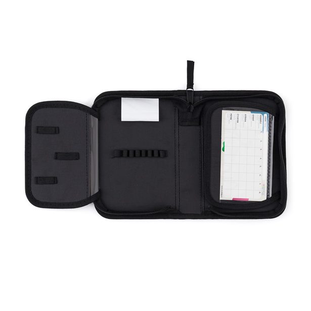 Penál 1 p. 2 chlopně, prázdný UNICOLOR Violet