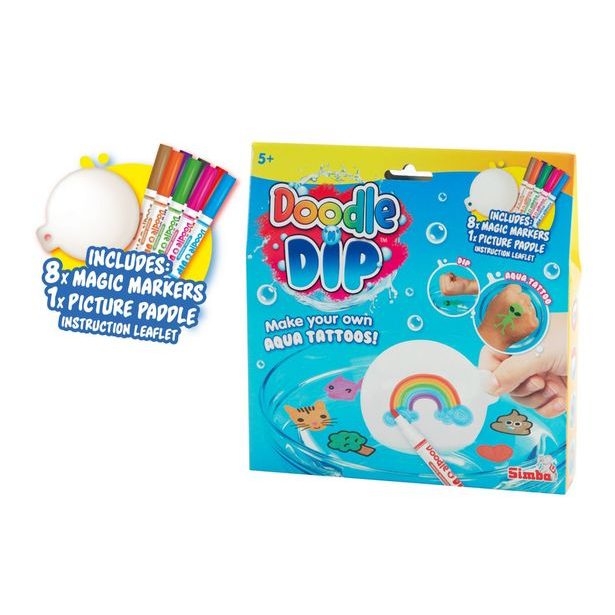 Vodní tetování Doodle N Dip