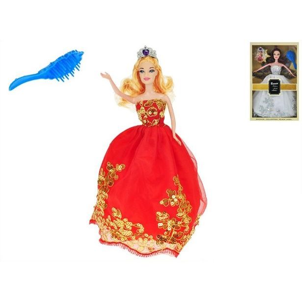 Panenka princezna kloubová 29cm s doplňky 2barvy