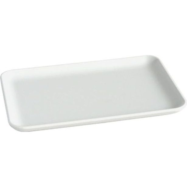 podnos 15x10cm, bílý melamin