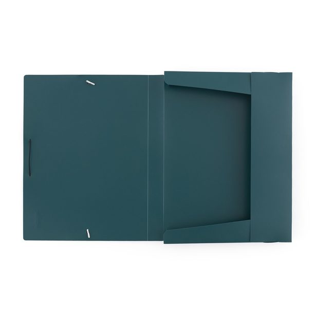 Krabice PP s gumou A4 VERDE zelená