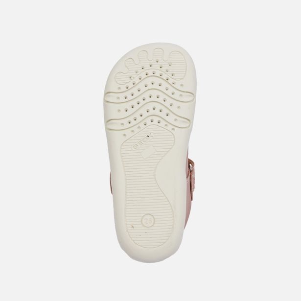 Růžové dívčí tenisky Geox Steppieup