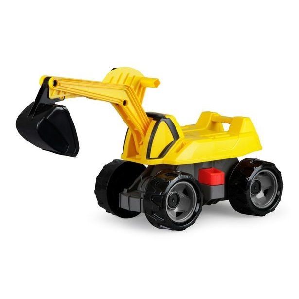 GIGA TRUCKS bagr, okrasný kartón