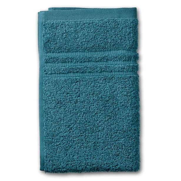 KELA Ručník pro hosty Leonora 100% bavlna premium petrolejová 30,0x50,0cm KL-24609