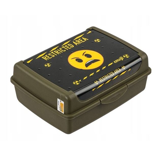 box 1,0l CARLA, RESTRICTED, 17x13x7,0cm, svačin., na tužky, plast