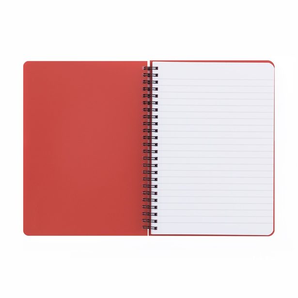 Twin wire blok A5 PP VERDE cihlová