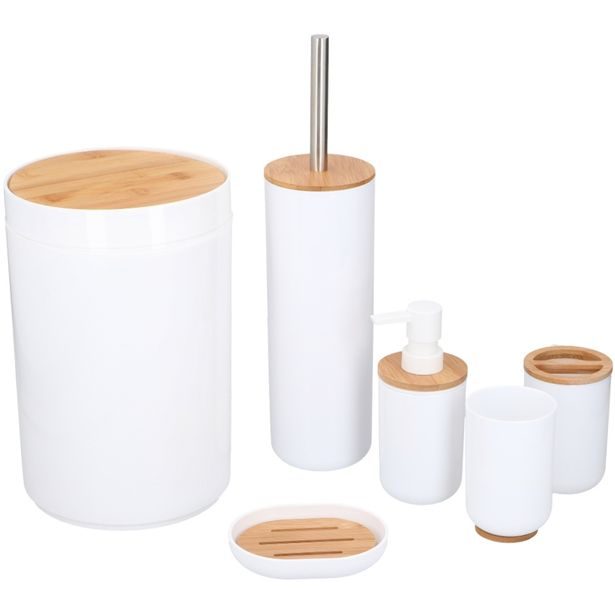 ALPINA Doplňky do koupelny a wc sada 6 ks ED-212686