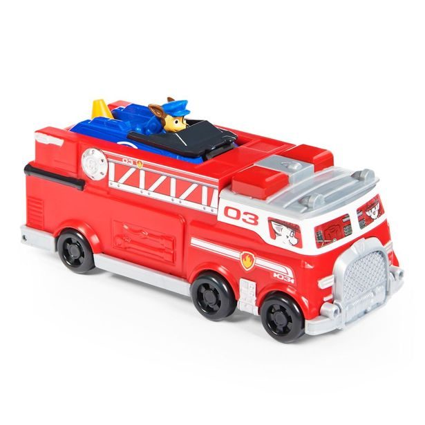 PAW PATROL HASIČSKÝ VŮZ DIE-CAST S AUTÍČKEM