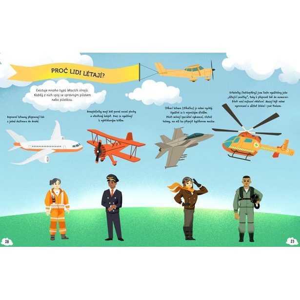 Knížka na cesty LETADLEM – Stop nudě: kvízy, rébusy, hry