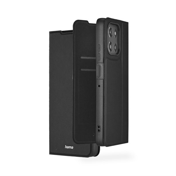 Hama Daily Protect, pouzdro-knížka pro Motorola Moto G56 5G, funkce stojanu, černé
