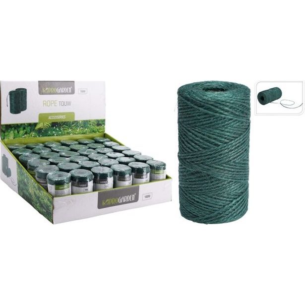 motouz 1ks na vázání, zelený 100m, JUTA