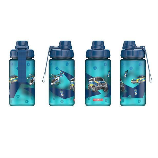 Tritanová láhev na pití Step by Step 0,55 l, Police
