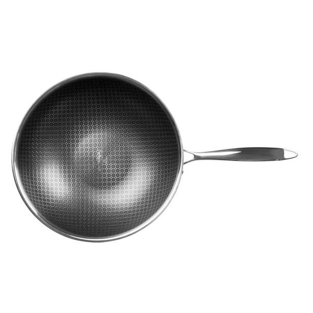 BERLINGERHAUS Pánev WOK nerez s nepřilnavým povrchem 30 cm Eternal Collection BH-8521