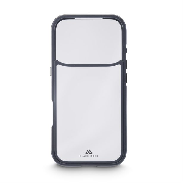 Black Rock 360° Glass, kryt pro Apple iPhone 17 Pro, skleněný, přední + zadní díl, průhledný/černý