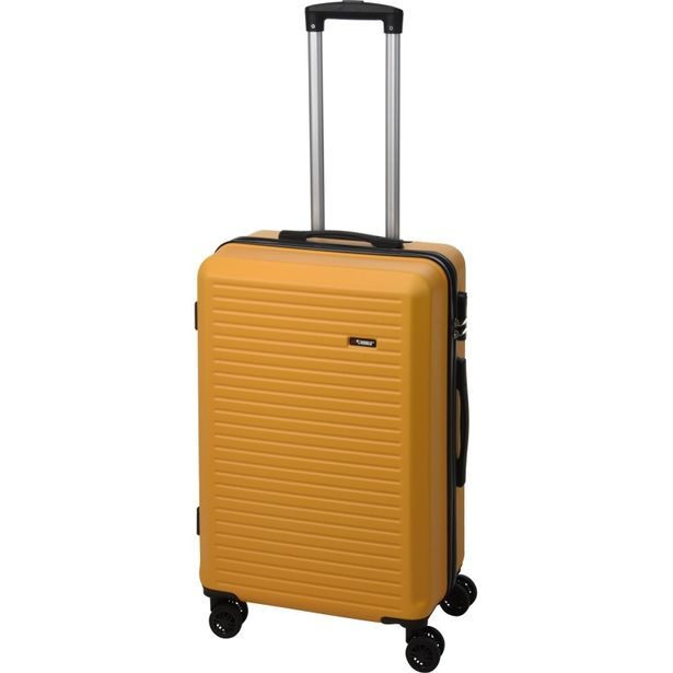 PROWORLD Cestovní kufr na kolečkách sada 3 ks 50/60/70cm žlutá KO-DG4700040