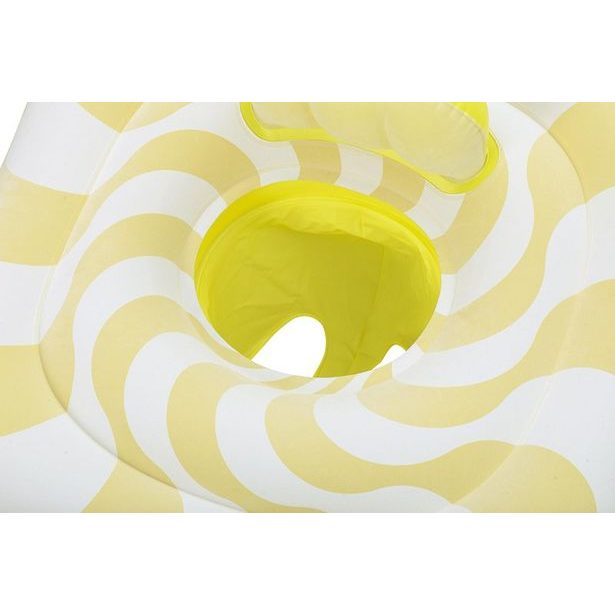 Bestway Nafukovací baby sedací kruh s opěrkou, 79x79 cm