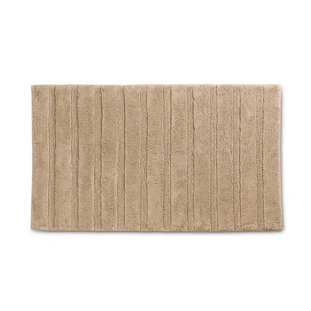 KELA Koupelnová předložka Megan 100% bavlna béžová 65x55x1,6cm KL-24709