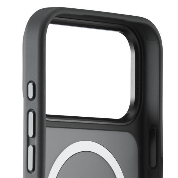 Black Rock Hybrid Case, kryt pro Apple iPhone 17 Pro Max, magnetický, matný, poloprůhledný černý