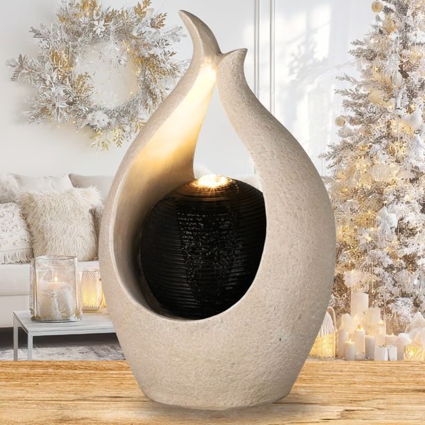 HOMESTYLING Fontána pokojová s LED osvětlením KO-795420400