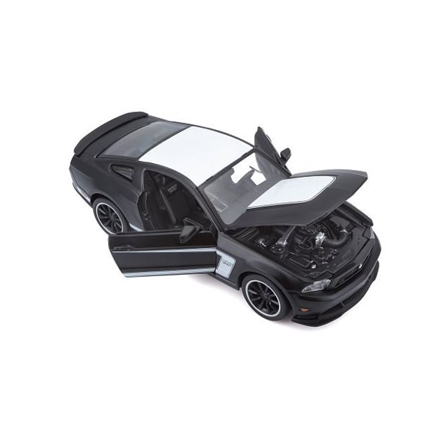Maisto Maisto - Ford Mustang Boss 302, matně černá, 1:24