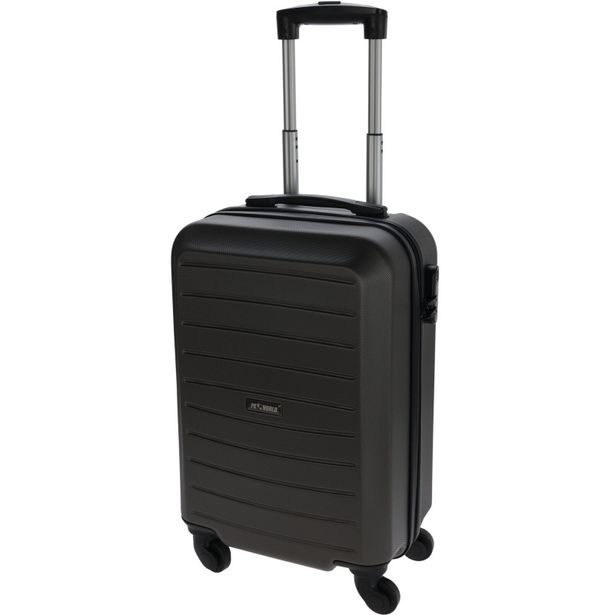 PROWORLD Sada plastových cestovních kufrů 3 ks 50 / 60 / 70 cm antracitová KO-FB5000450