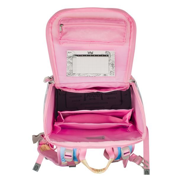 BAAGL SET 5 Zippy Plus Rainbow Unicorn: aktovka, penál, sáček, zástěra, peněženka