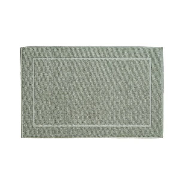 KELA Koupelnová předložka LAVINIA 100% biobavlna světle šedá 60x100 cm KL-23911