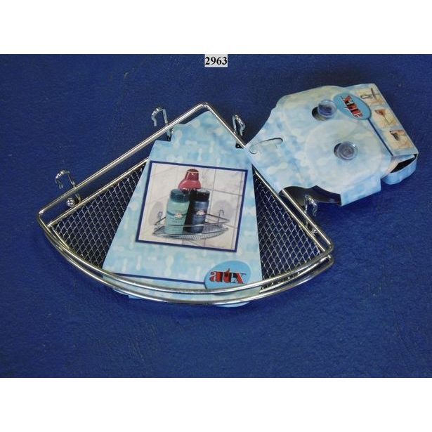 police koup.1p.rohová 18x18x7cm STAR-chrom /29.16.35./