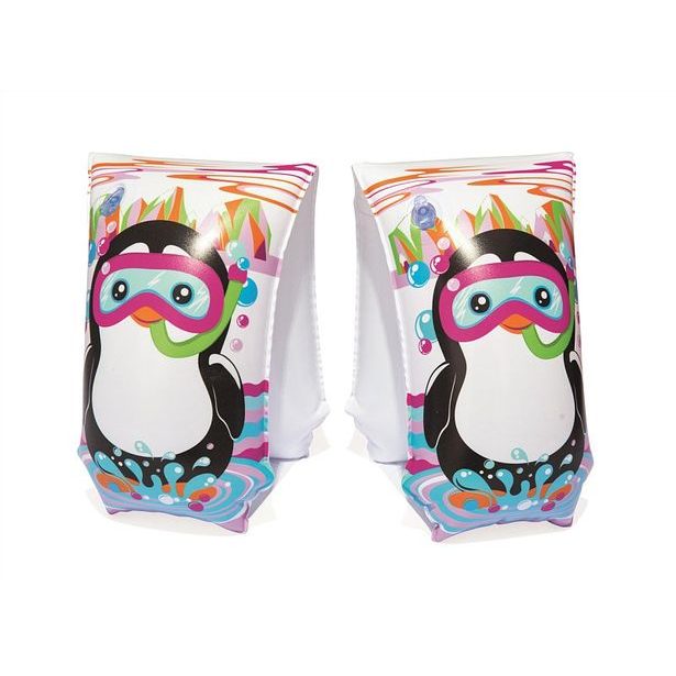 Bestway Nafukovací rukávky - Aquatic žralok, tučňák, 30x15cm