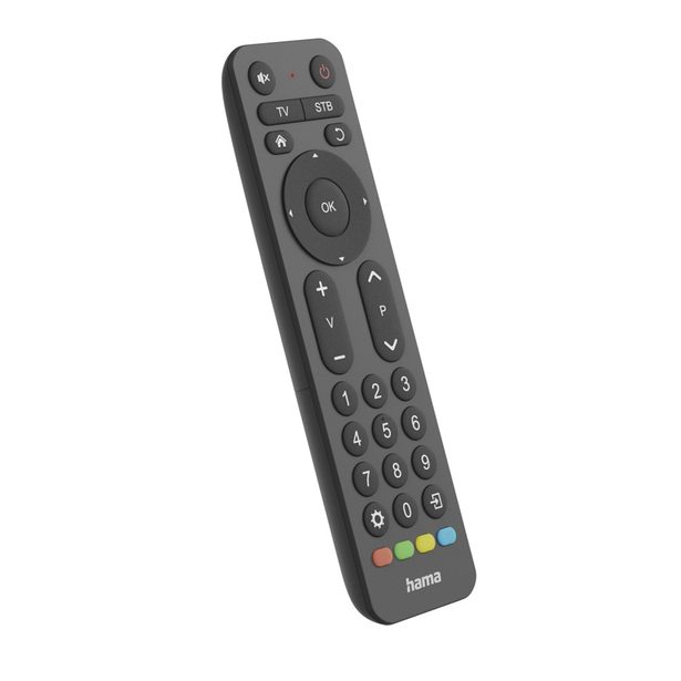 Hama univerzální dálkový ovladač 2v1 Zapper, kompaktní, velká tlačítka