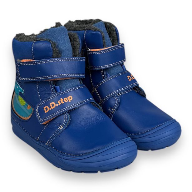 DDstep dětské zimní barefoot boty - Krokodýl