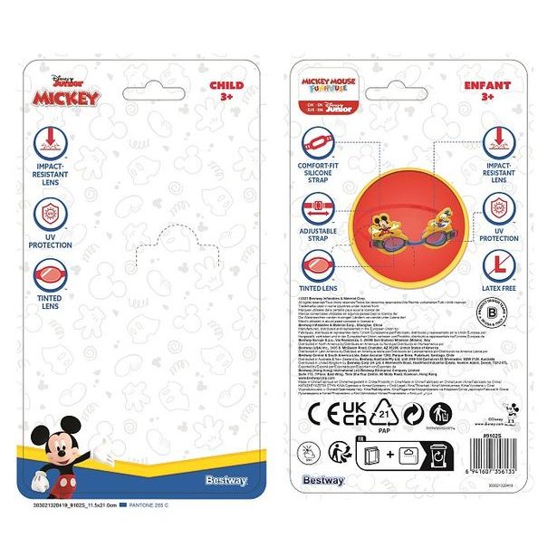 Bestway Dětské plavecké brýle - Disney Junior: Mickey a přátelé