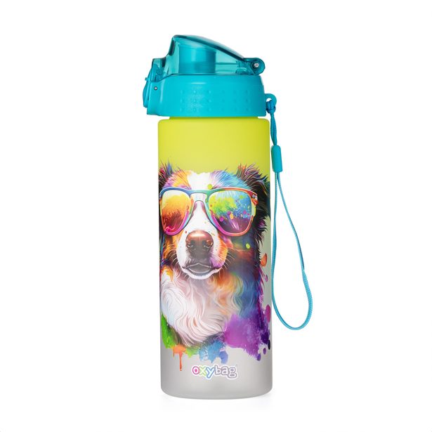 Láhev OXY CLiCK 600 ml crazy animals pes