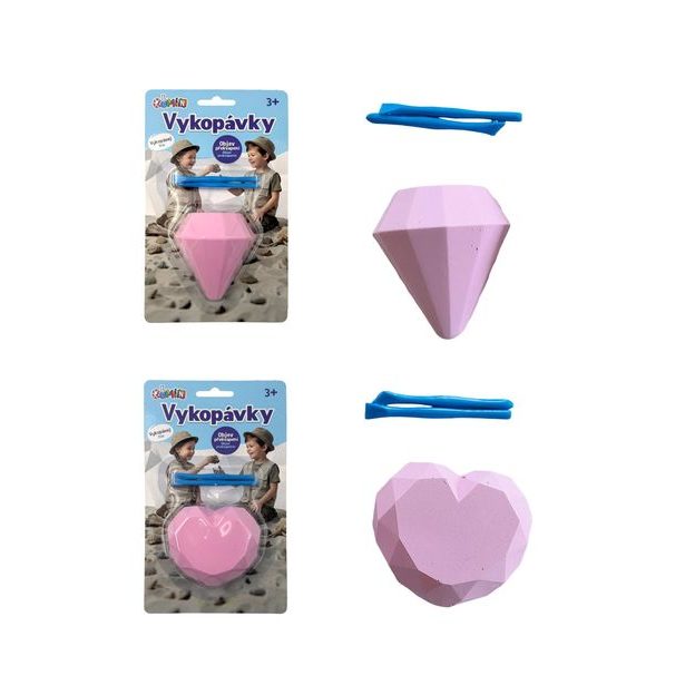 Vykopávky - zářivý diamant