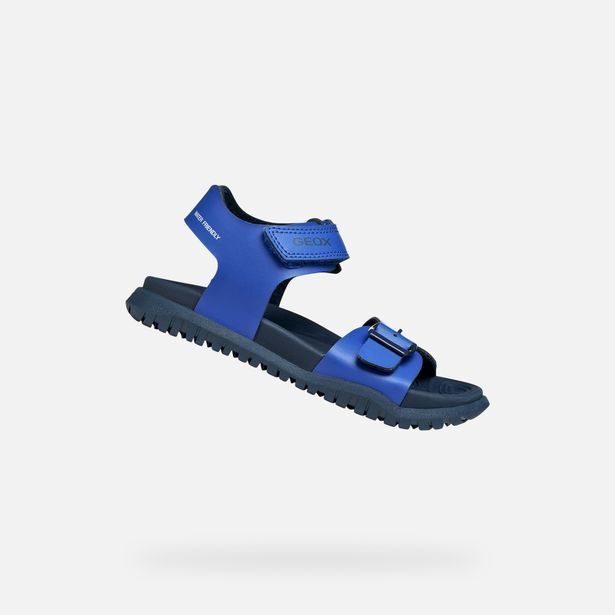 Tmavě modré chlapecké sandály Geox Sandal Fusbetto Bo