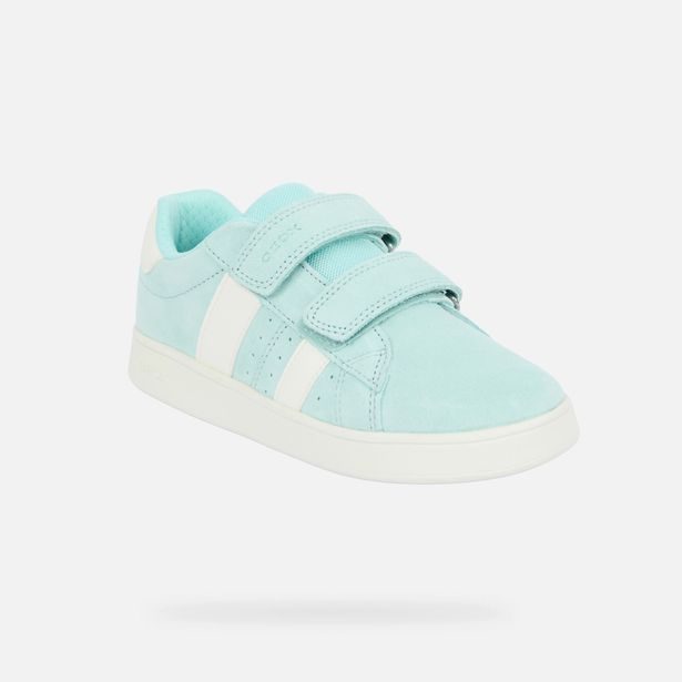 Tyrkysové dívčí tenisky Geox Eclyper Girl