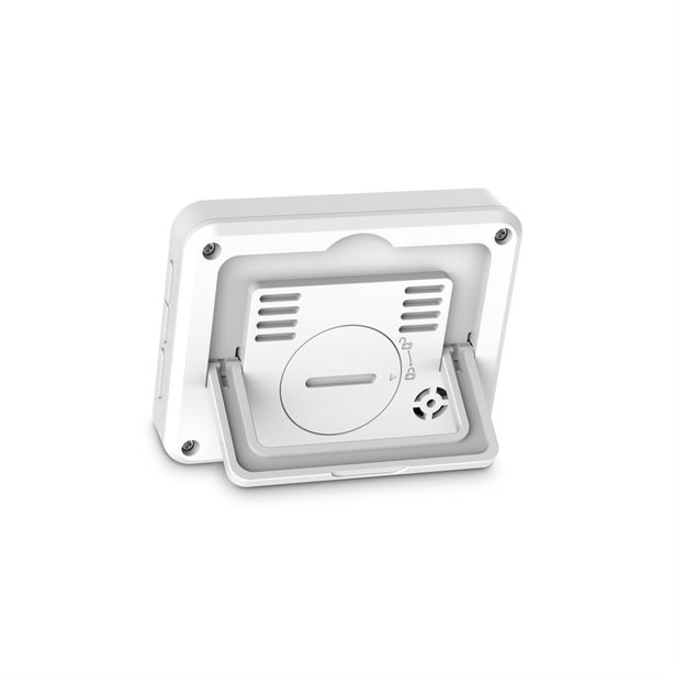 Hama Lefkada, teploměr/vlhkoměr, digitální, bílý