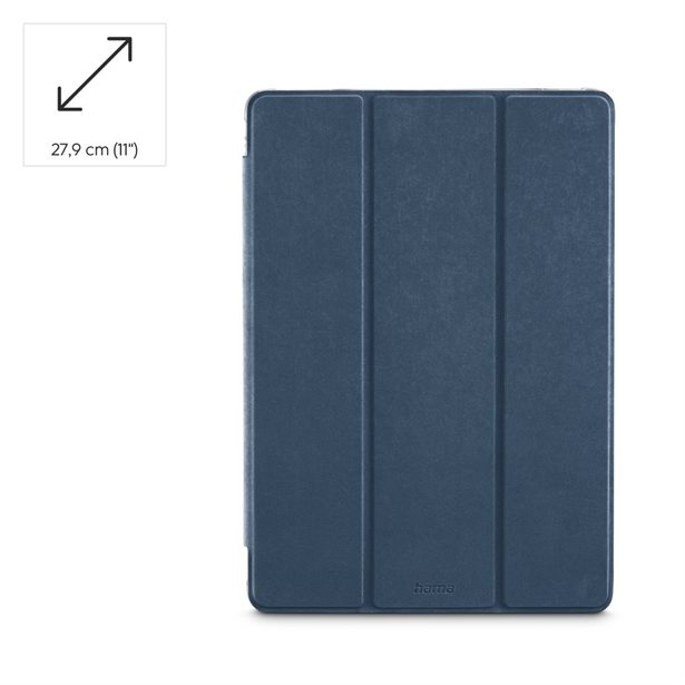 Hama Extreme Protect, pouzdro pro Samsung Galaxy Tab A9+ 11", licence D3O®, modré/průhledné