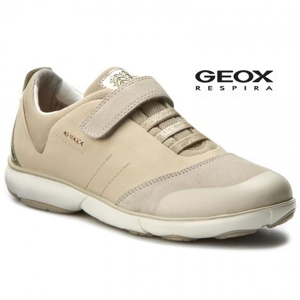 Celoroční obuv GEOX J NEBULA G. Beige