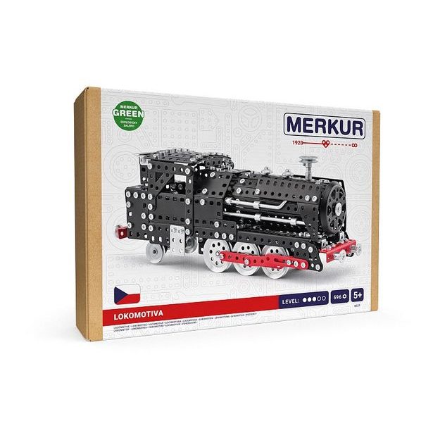 MERKUR - Stavebnice Merkur - Lokomotiva