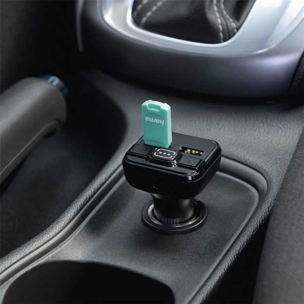 Hama FM transmitter s AUX-IN a USB-IN