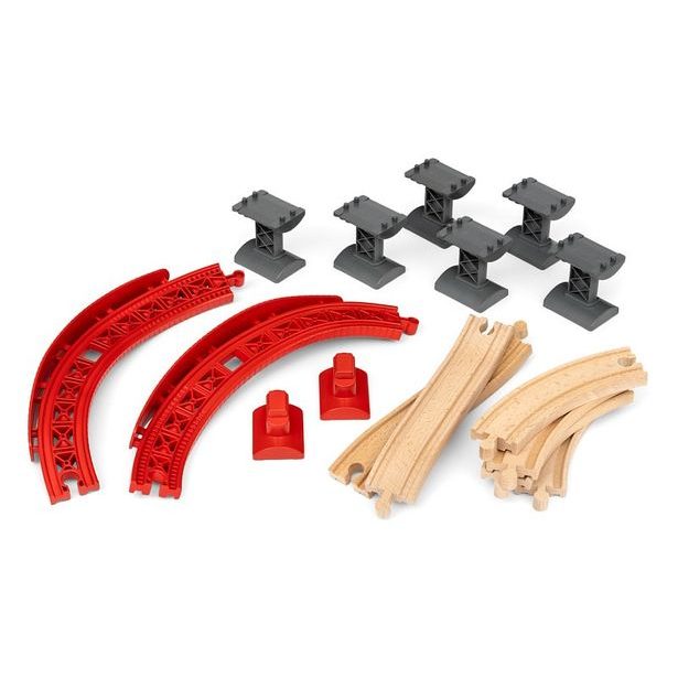 Set stoupajících kolejí